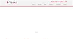 Desktop Screenshot of objetivos.com.br